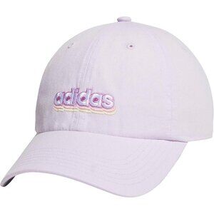 Adidas Women's Purple Semi Pink Baseball Adjustable Cotton Athletic Relaxed Hat
